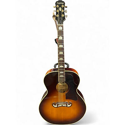 Used Epiphone EJ200VS Tobacco Sunburst Acoustic Guitar