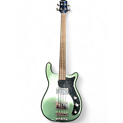 Epiphone Used Epiphone EMBASSY Metallic Green Electric Bass Guitar