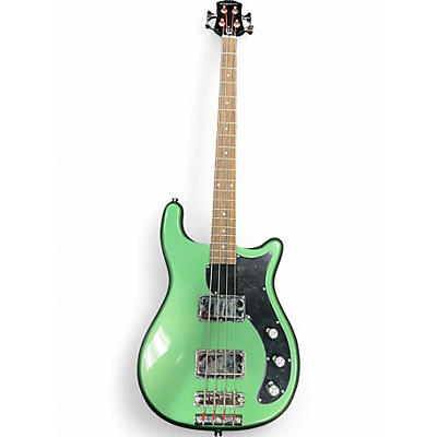 Used Epiphone EMBASSY Metallic Green Electric Bass Guitar