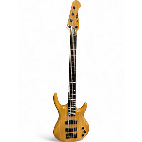 Used Epiphone EMBASSY STANDARD V Natural Electric Bass Guitar Natural