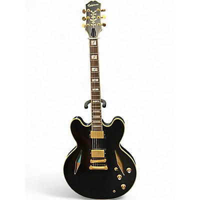Used Epiphone EMILY WOLFE SHER SHERATON FLAT BLACK Hollow Body Electric Guitar