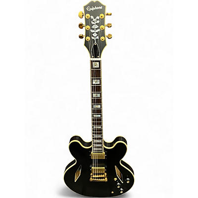 Used Epiphone EMILY WOLFE SHERATON BLACK Hollow Body Electric Guitar