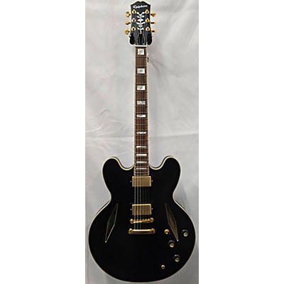 Epiphone Used Epiphone EMILY WOLFE SHERATON Black Hollow Body Electric Guitar