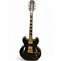 Used Epiphone EMILY WOLFE SHERATON Black Hollow Body Electric Guitar Black