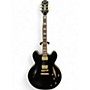 Used Epiphone EMILY WOLFE SHERATON Black Hollow Body Electric Guitar Black
