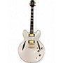 Used Epiphone EMILY WOLFE SHERATON WHITE Hollow Body Electric Guitar WHITE