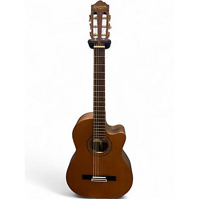 Used Epiphone EN-546CE NATURAL SATIN Classical Acoustic Electric Guitar