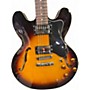 Used Epiphone ES-335 2 Color Sunburst Hollow Body Electric Guitar 2 Color Sunburst