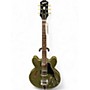 Used Epiphone ES 335  Army Green  Hollow Body Electric Guitar Army Green