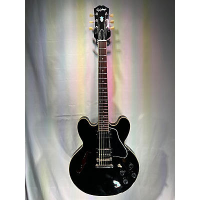 Used Epiphone ES-335 Black Hollow Body Electric Guitar