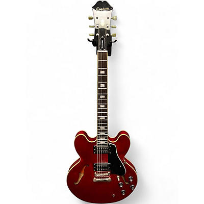 Used Epiphone ES-335 DOT PRO Cherry Hollow Body Electric Guitar