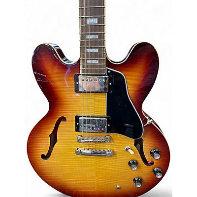 Used Epiphone ES-335 FIGURED Cherry Sunburst Hollow Body Electric Guitar