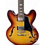 Used Epiphone ES-335 FIGURED Cherry Sunburst Hollow Body Electric Guitar Cherry Sunburst