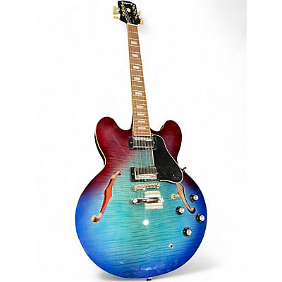Used Epiphone ES-335 FIGURED IG BLUEBERRY BURST Hollow Body Electric Guitar