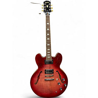 Used Epiphone ES 335 FIGURED IG RASPBERRY BURST Hollow Body Electric Guitar