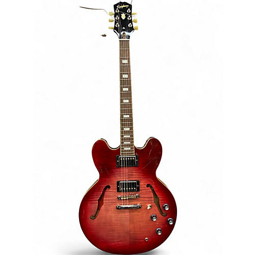 Used Epiphone ES 335 FIGURED IG RASPBERRY BURST Hollow Body Electric Guitar RASPBERRY BURST
