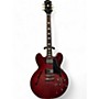 Used Epiphone Used Epiphone ES-335 Figured Raspberry Burst Hollow Body Electric Guitar Raspberry Burst