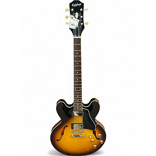 Used Epiphone ES-335 IG 2 Color Sunburst Solid Body Electric Guitar 2 Color Sunburst