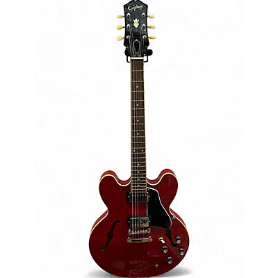 Used Epiphone ES-335 IG Red Hollow Body Electric Guitar