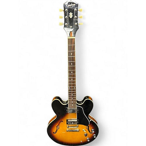 Used Epiphone ES-335 IG Sunburst Solid Body Electric Guitar Sunburst