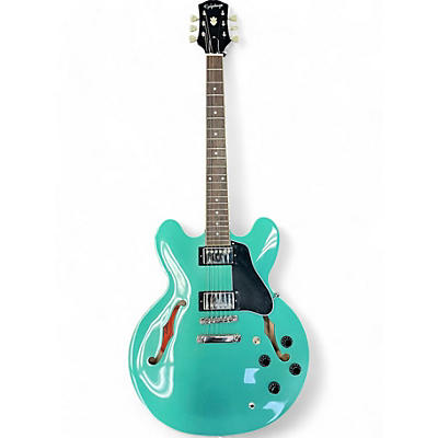 Used Epiphone ES-335 Inspired by Gibson Inverness Green Hollow Body Electric Guitar