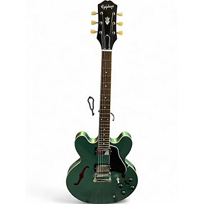 Used Epiphone ES-335 JG Teal Hollow Body Electric Guitar