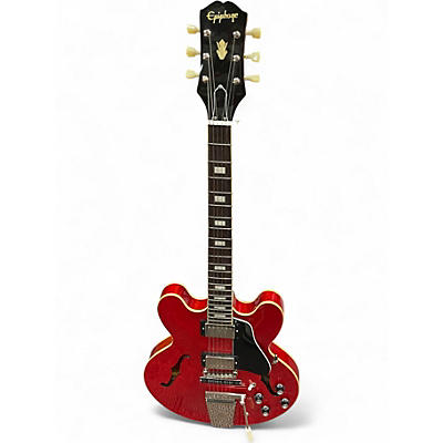 Used Epiphone ES-335 Joe Bonamassa Red Hollow Body Electric Guitar
