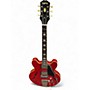 Used Epiphone ES-335 Joe Bonamassa Red Hollow Body Electric Guitar Red
