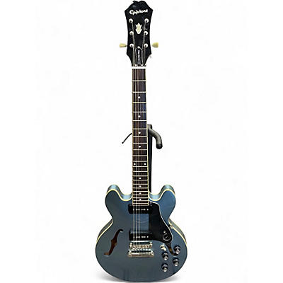 Used Epiphone ES-339 P90 Pro Pelham Blue Hollow Body Electric Guitar