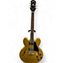 Used Epiphone ES 355 Gold Hollow Body Electric Guitar Gold
