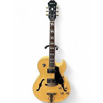 Used Epiphone ES175 Premium Natural Hollow Body Electric Guitar