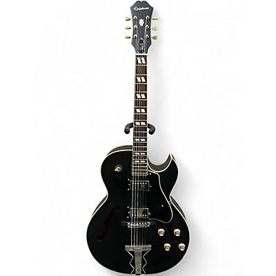 Used Epiphone ES175 Premium matte black Hollow Body Electric Guitar