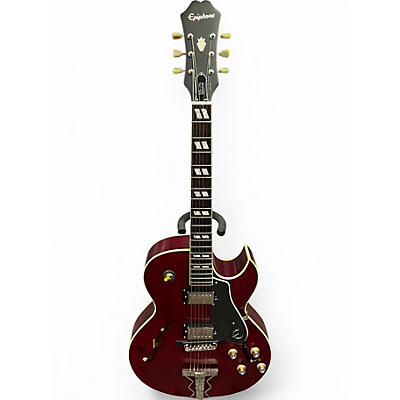 Used Epiphone ES175 Reissue Wine Red Hollow Body Electric Guitar