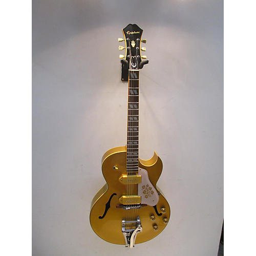 Epiphone Used Epiphone ES295 Metallic Gold Hollow Body Electric Guitar Metallic Gold