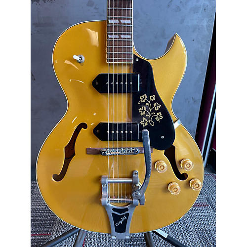 Epiphone Used Epiphone ES295 Premium Gold Hollow Body Electric Guitar Gold