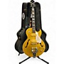 Used Epiphone ES295 Premium Gold Hollow Body Electric Guitar Gold