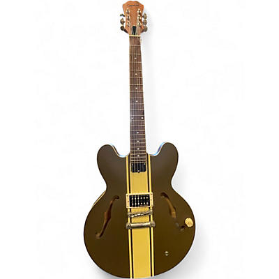 Used Epiphone ES333 TOM DELONG SIGNATURE OLIVE GREEN Hollow Body Electric Guitar
