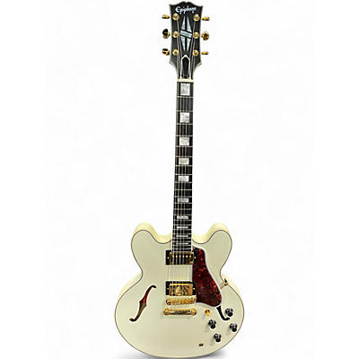 Used Epiphone ES335 1959 INSPIRED BY White Hollow Body Electric Guitar