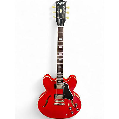 Used Epiphone ES335 1962 REISSUE Cherry Hollow Body Electric Guitar