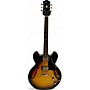 Used Epiphone ES335 2 Color Sunburst Hollow Body Electric Guitar 2 Color Sunburst