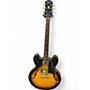 Used Epiphone ES335 3 Tone Sunburst Hollow Body Electric Guitar 3 Tone Sunburst