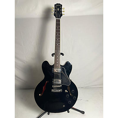 Epiphone Used Epiphone ES335 Black Hollow Body Electric Guitar