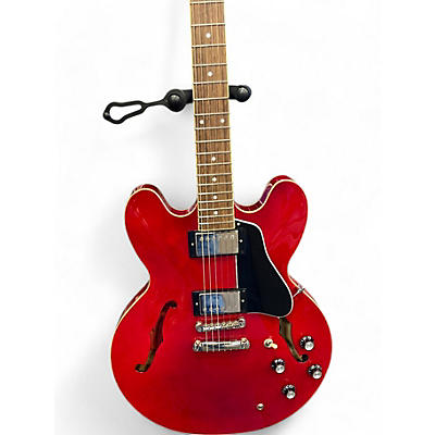 Epiphone Used Epiphone ES335 Candy Apple Red Hollow Body Electric Guitar