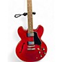 Used Epiphone ES335 Candy Apple Red Hollow Body Electric Guitar Candy Apple Red