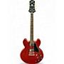 Used Epiphone ES335 Candy Apple Red Hollow Body Electric Guitar Candy Apple Red