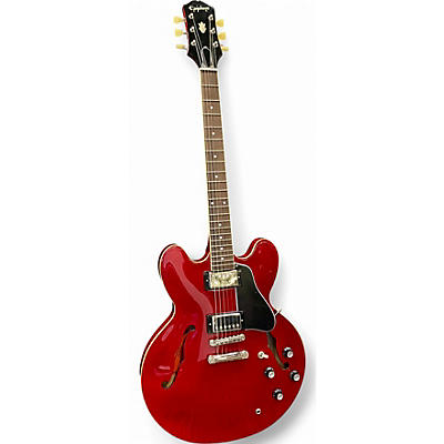 Used Epiphone ES335 Cherry Hollow Body Electric Guitar