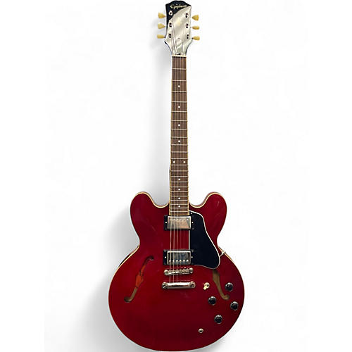 Used Epiphone ES335 Cherry Hollow Body Electric Guitar Cherry