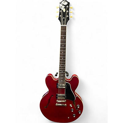 Used Epiphone ES335 Cherry Hollow Body Electric Guitar