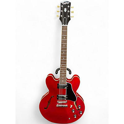 Used Epiphone ES335 Cherry Hollow Body Electric Guitar
