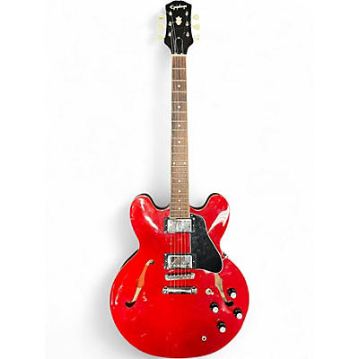 Used Epiphone ES335 Cherry Hollow Body Electric Guitar